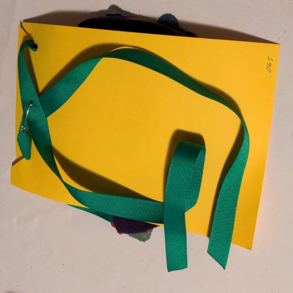 NEW! Handmade Genuine Leather Flower Bib Statement Necklace 065 🔥HP 1-12-25🔥 - Picture 8 of 11